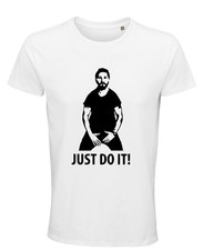 T-shirt Just do it! messi meme divertente Unisex Idea regalo 100% Cotone