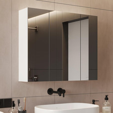 Armadietto Specchio Bagno Con