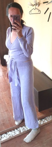 Set salotto maglia lavanda