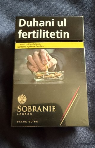 Rare sobranie london black - sobranie,