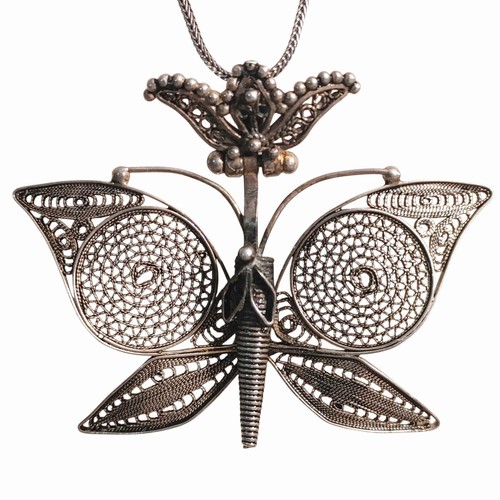 Collana farfalla ciondolo - farfalla,