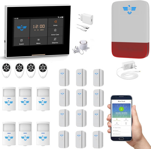 Allarme casa wifi senza - -,