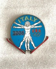 Olympic pin Torino 2006 Uomo
