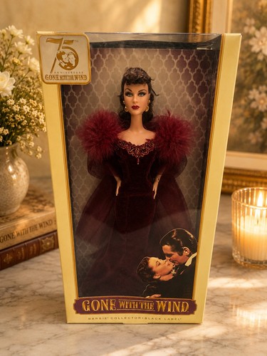 Bambola barbie scarlett hara - barbie,