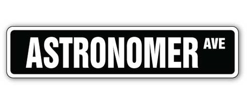Astronomo segnale stradale - astronomo,