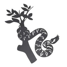 Decorazione da parete serpente