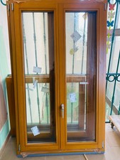 Finestra in legno lamellare