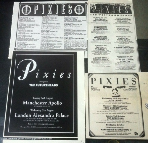Pixies tour live - tour, 1990