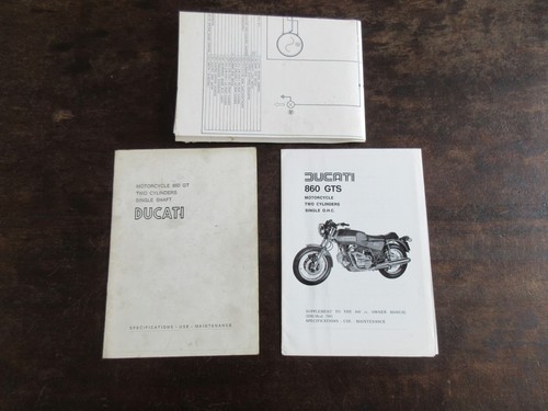 Ducati 860 gts 1976 manuale - ducati,