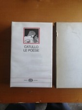 Catullo Le Poesie Einaudi Con Cofanetto
