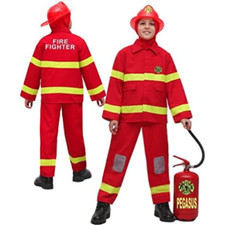 COSTUME POMPIERE 8/9 ANNI
