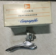 Deragliatore bici corsa anteriore saldare Campagnolo Veloce FD-01SVL braze on