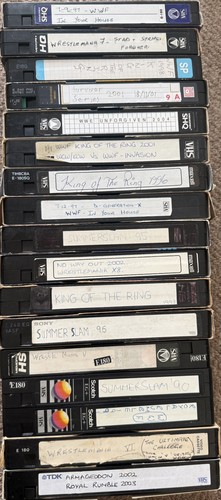 Blank vhs tapes - blank,