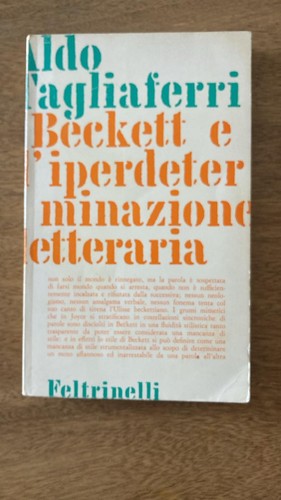 Beckett iperdeterminazione - e, l'iperdeterminazione