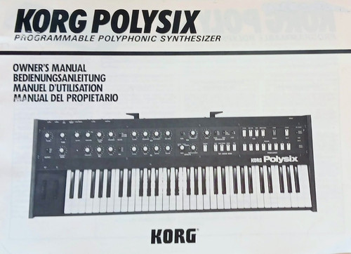 Korg polysix sintetizzatore - polysix,