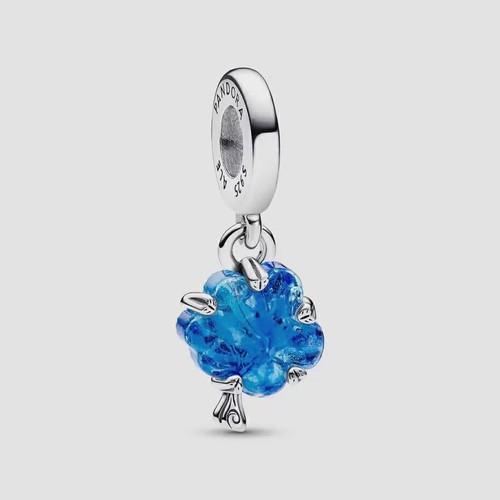 Ciondolo pendente pandora blu - pendente,