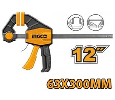 Morsetto a Sgancio Rapido Strettoio 63x300 mm 12" pollici per Falegname 