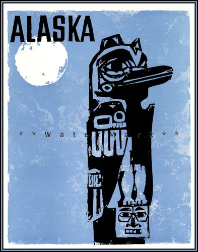 Totem alaska stanley - alaska, a
