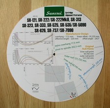 Goniometro allineamento Sansui SR-121/222/313/323/333/525/535/5090/626/737/7090