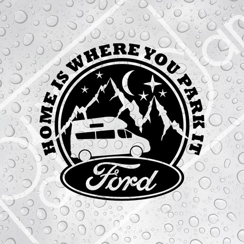 Adesivo ford nugget - ford,