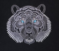 Kit punto croce contato tigre
