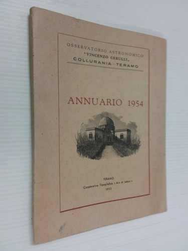 Annuario 1954 osservatorio - 1954,