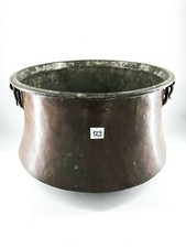 Pentolone in rame antico con