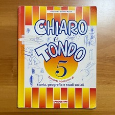 Chiaro e Tondo 5, DeAgostini Storia Geografia Studi Sociali, Libri Elementari