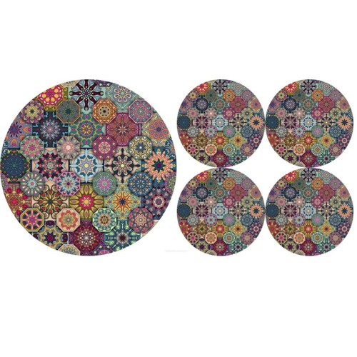 Set tovagliette tavolo - , feltro