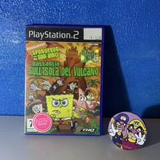 SPONGEBOB E I SUOI AMICI: BATTAGLIA SULL'ISOLA DEL VULCANO - PS2 PLAYSTATION 2