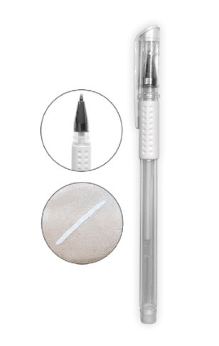 Penna bianca roller white pen - penna,
