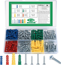 314 Pz Tasselli Con Vite, Viti