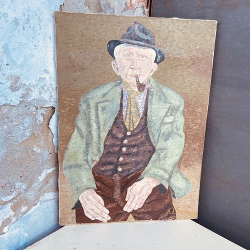 Dipinto olio vintage - ad,
