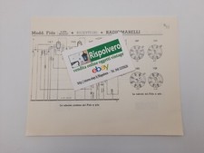 Schema Elettrico Radiomarelli Modd. Fido a pile e Radio Minerva Mod. 415-415L