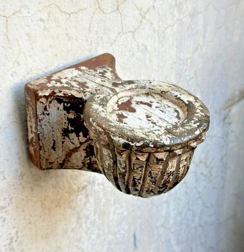 Supporto per candele - candele, legno