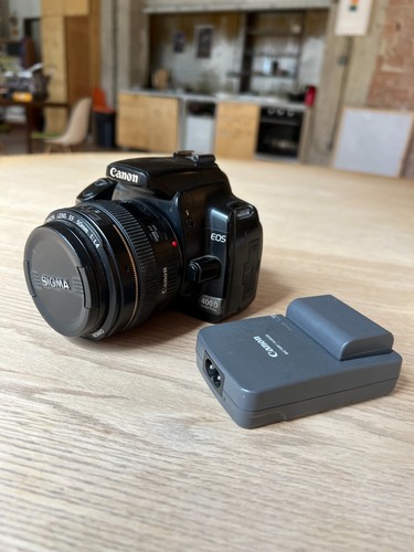 Vintage canon eos 400d - vintage,