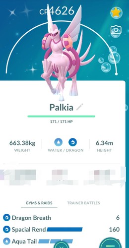 Palkia pvp lvl registrato - pvp,