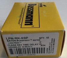 Bussmann LPN-RK-6SP, Class RK1