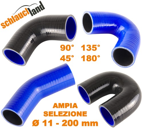 Curva tubo flessibile 90 - 45,