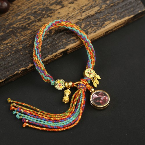 Bracciale volpe fata thangka - volpe,