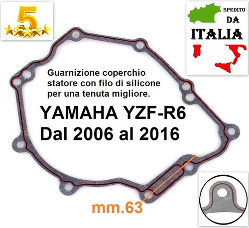 Guarnizione coperchio statore - coperchio,