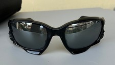 OAKLEY - JAWBONE MATTE BLACK VENTED POLARIZZATE + RICAMBI RED POLARIZZATE