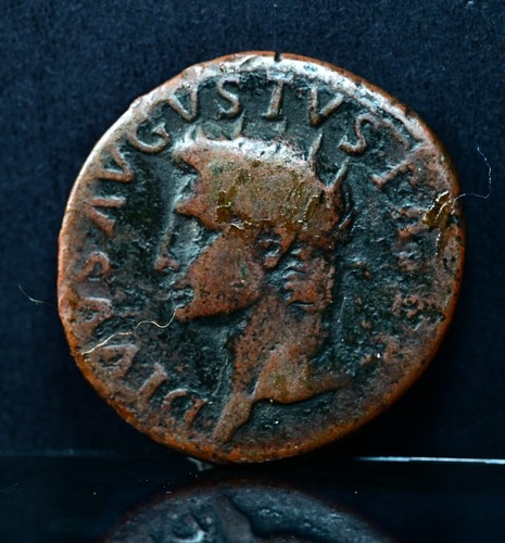 Antica moneta romana bronzo - antica, in