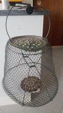 CESTO IN FIL DI FERRO PER LA CUSTODIA DEL PESCE