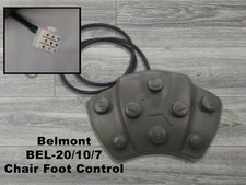 Comando piedi sedia dentale per sedie Belmont BEL-20, BEL-10, BEL-7 9 pin Molex