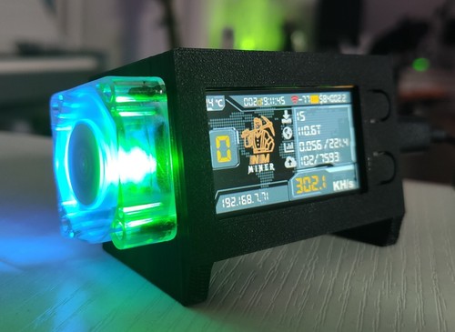 Nerd miner rgb raffreddato - rgb,