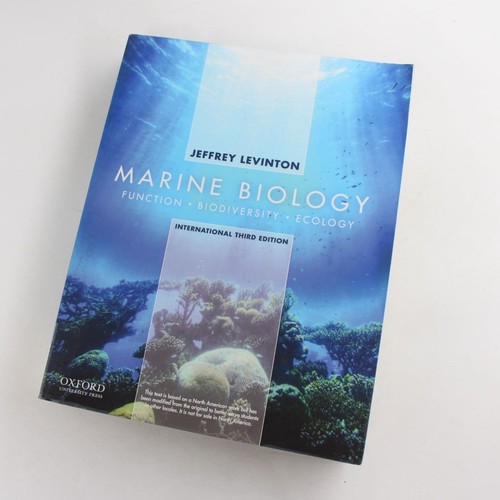 Marine biology function - biology,