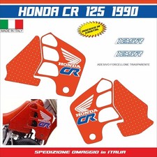 HONDA CR 125  1990 Adesivi serbatoio e convogliatori  in kristal