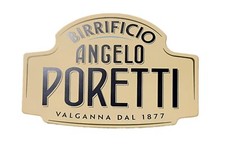 BIRRIFICIO ANGELO PORETTI INSEGNA PUBBLICITARIA IN LEGNO