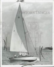 1949 Press Photo Sailboat
